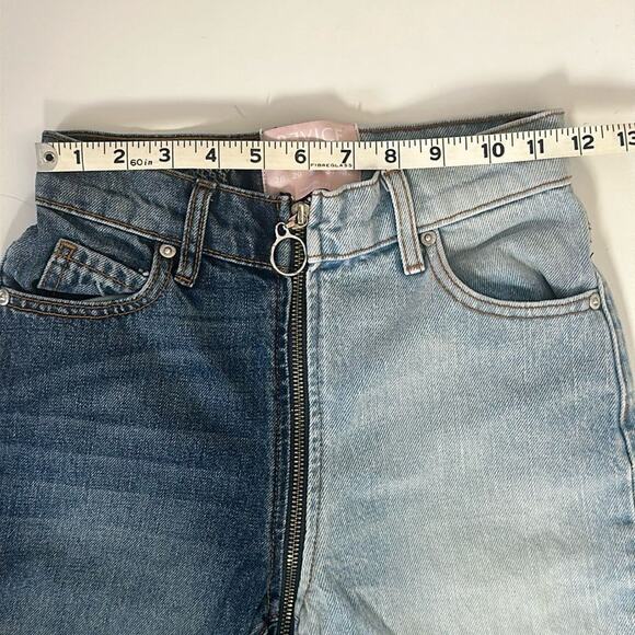 Revice Denim Revice Yin Yang Crops In Tokyo Wash Jeans Two-tone Denim 24 - Picture 10 of 14